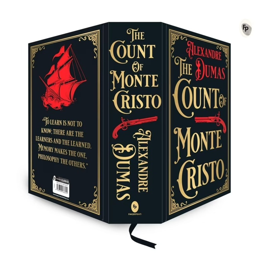 THE COUNT OF MONTE CRISTO~HARD COVER~NEW SEALED